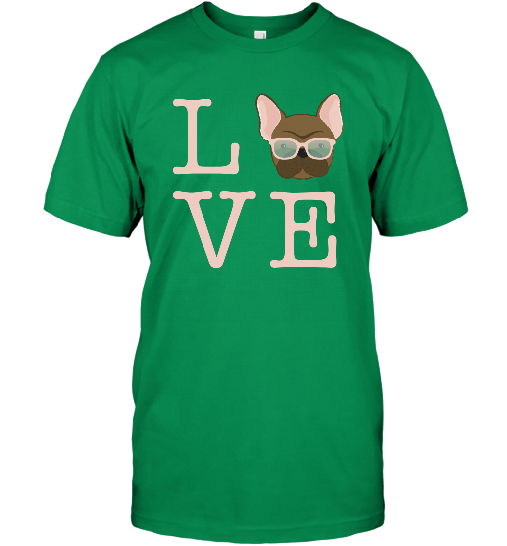 Love Dog Shirt T-Shirt T-Shirt Irish Green