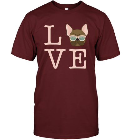 Love Dog Shirt T-Shirt T-Shirt Cardinal