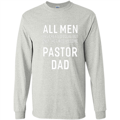Men's Pastor Dad T-shirt Funny Sayings Men Christian T-shirt