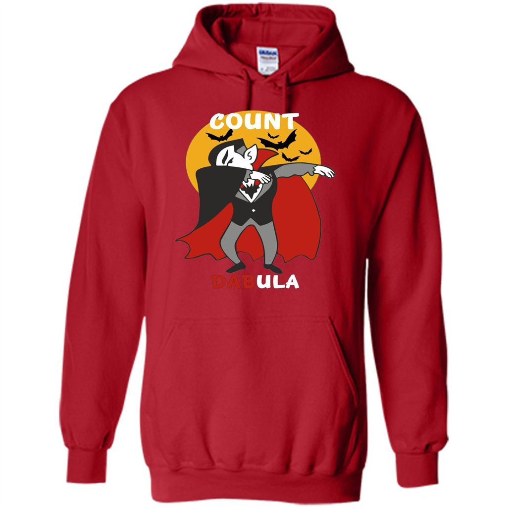 Count Dabula Dabbing Halloween T-shirt Red