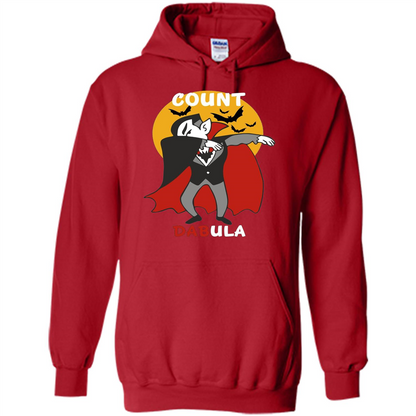 Count Dabula Dabbing Halloween T-shirt Red