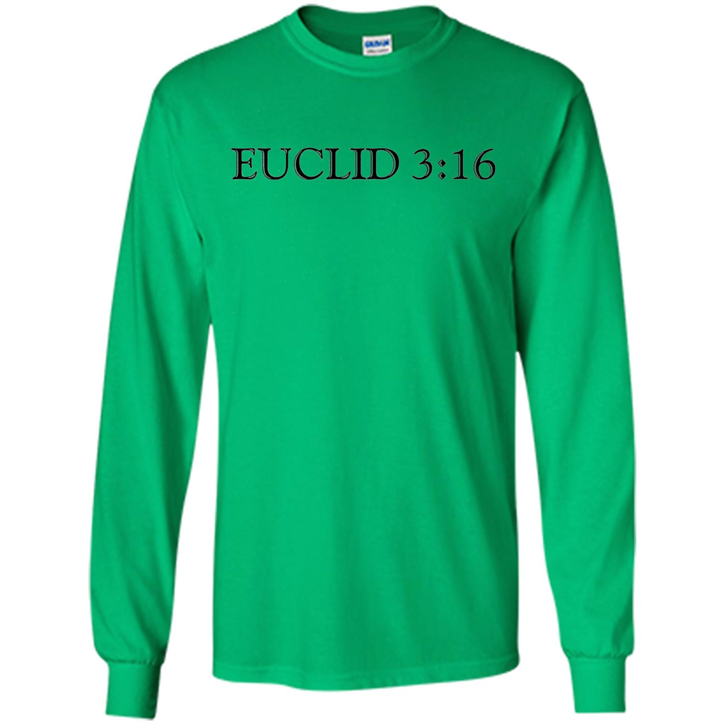Euclid 3:16 T-shirt Irish Green