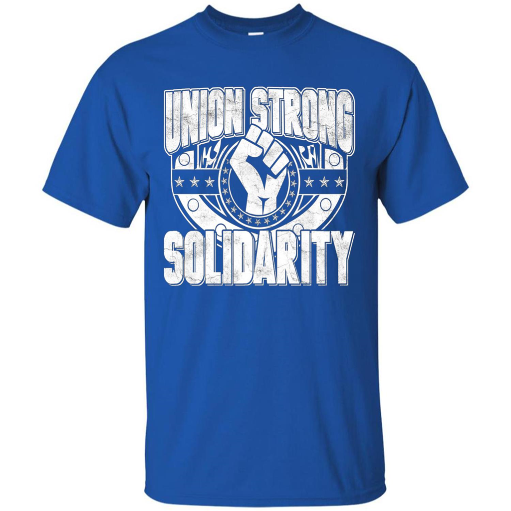 Union Strong Solidarity T-shirt Royal