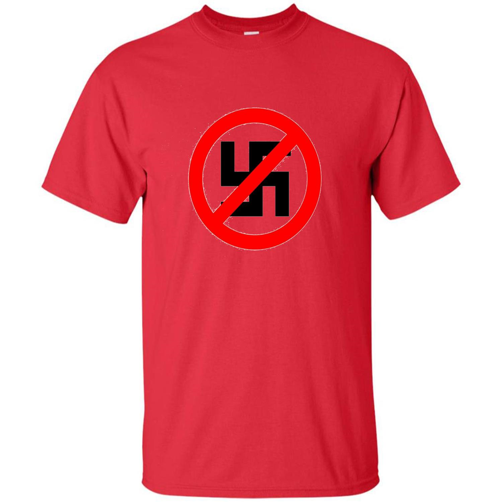 Anti-Nazi Shirt Support Equal Rights T-shirt Red