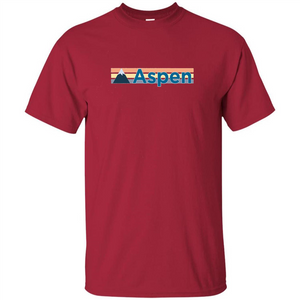 Aspen Retro Mountain T-shirt