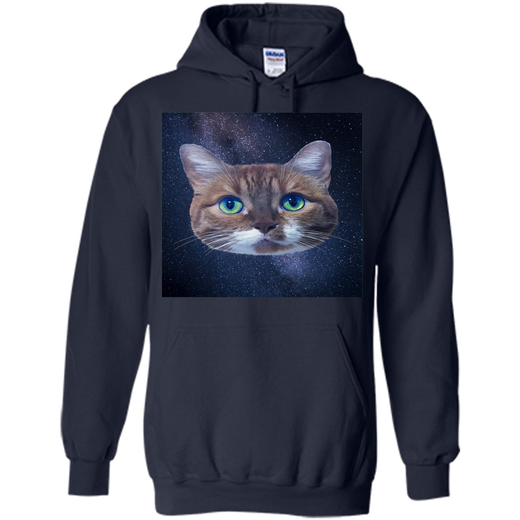 Galaxy Cat T-shirt Navy