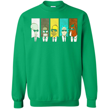 Form Into Rick And Go To The Morty T-shirt Irish Green