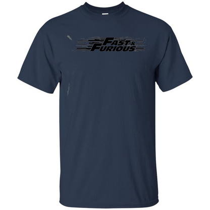 Movie T-shirt Fast And Furious Navy