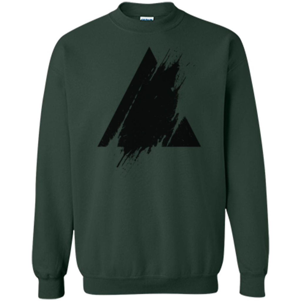 Place Splashed Triangle T-shirt Forest Green