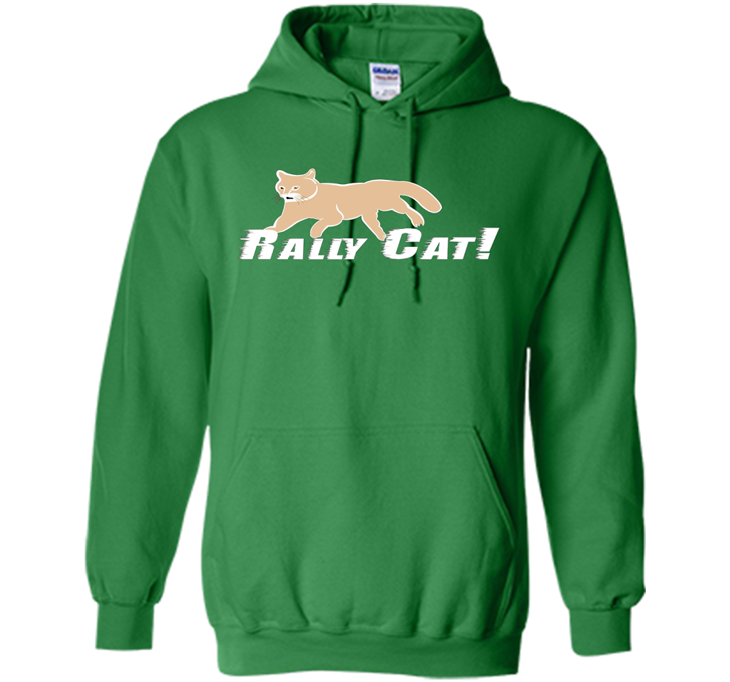 St. Louis Baseball Rally Cat T-Shirt t-shirt Irish Green