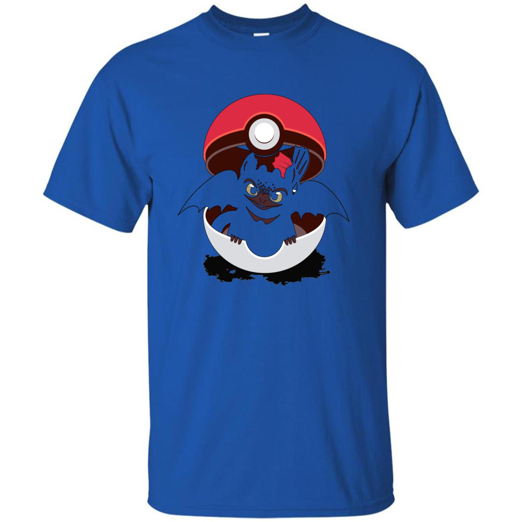 Cartoon T-shirt How To Catch Your Dragon Royal