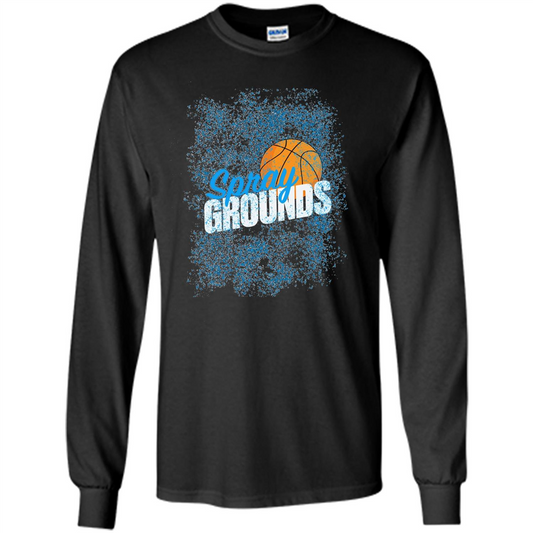 Basketball Lover T-shirt Spray Grounds T-shirt Black