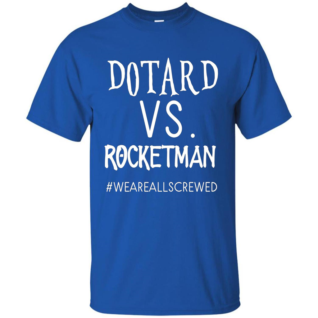 Rocketman Vs. The World Of DOTARD T-shirt Royal