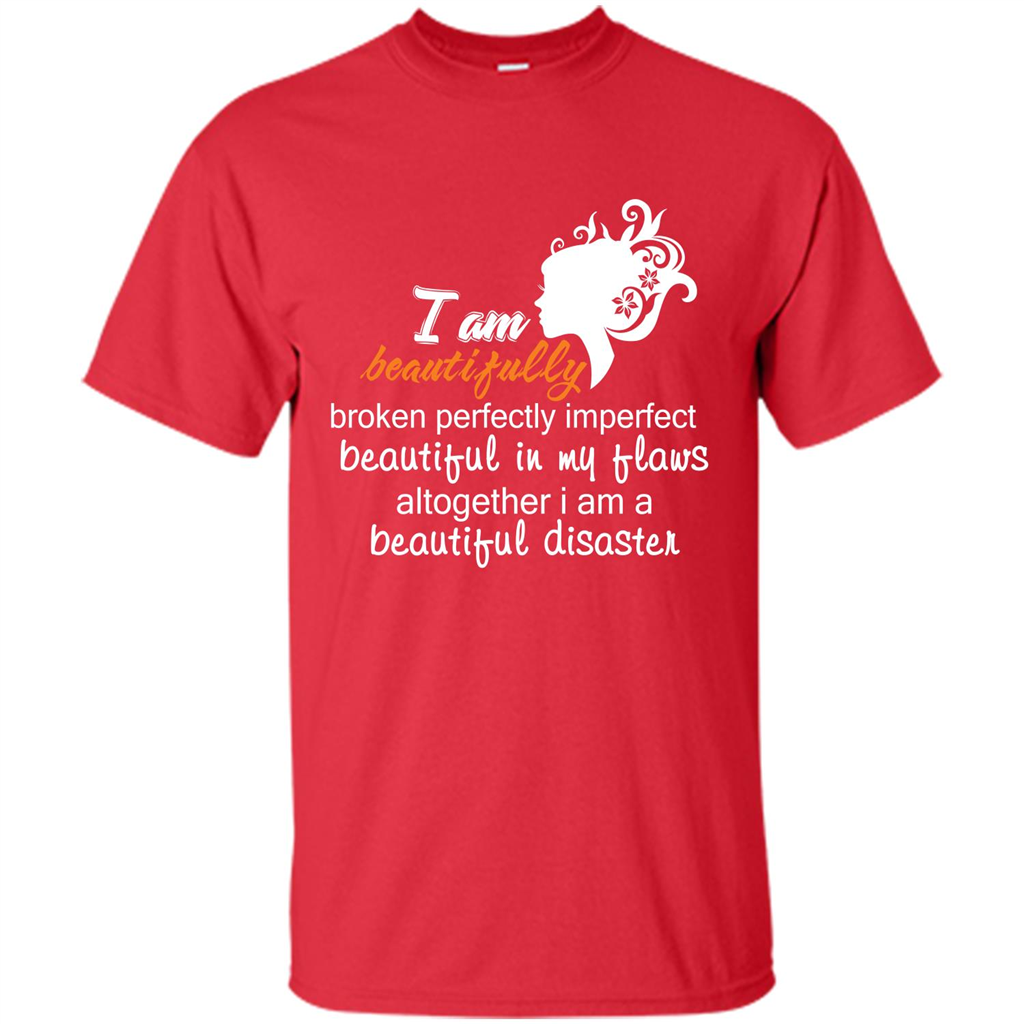 I Am Beautiful Disaster Red