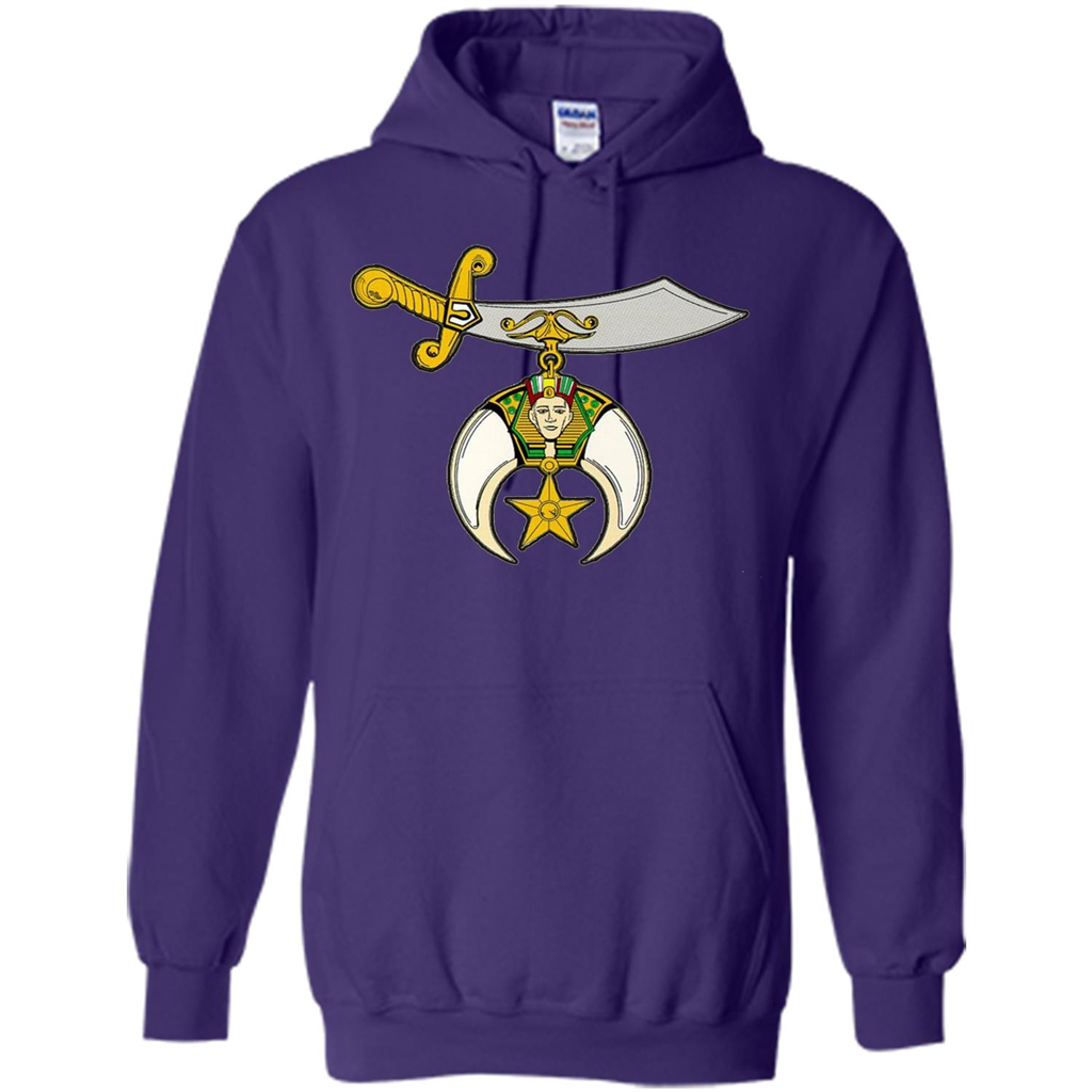 Masonic Shriner T-shirt Purple
