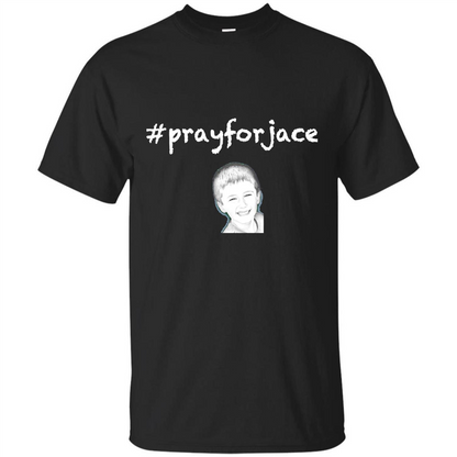 Pray for Jace T-shirt Black