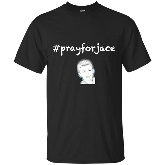 Pray for Jace T-shirt Black