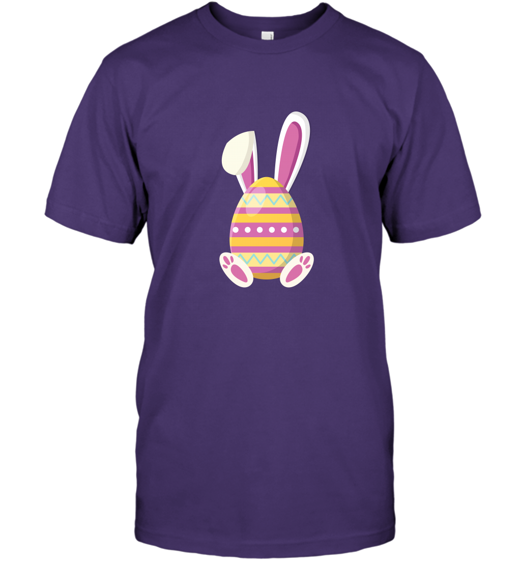Easter Day Egg Rabbit Shirt T-Shirt Purple