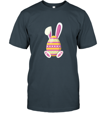 Easter Day Egg Rabbit Shirt T-Shirt Charcoal