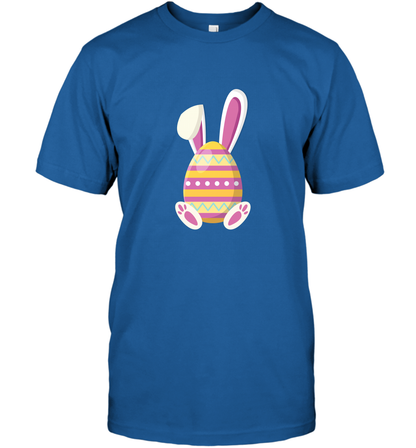 Easter Day Egg Rabbit Shirt T-Shirt Royal