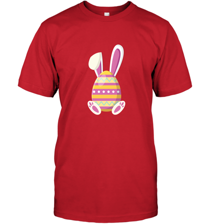 Easter Day Egg Rabbit Shirt T-Shirt Red