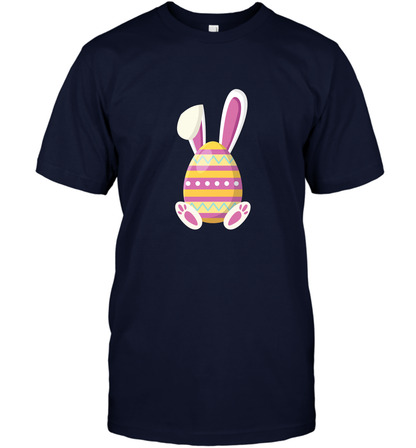 Easter Day Egg Rabbit Shirt T-Shirt Navy