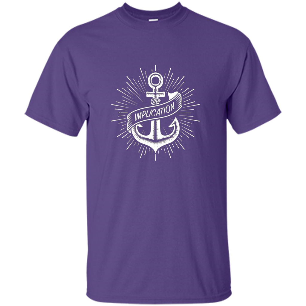The Implication T-shirt Purple