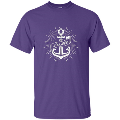 The Implication T-shirt Purple