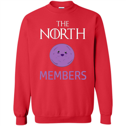 Movies T-shirt The North Members T-shirt Red
