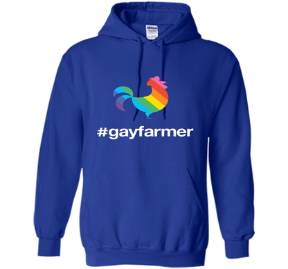 Hashtag Gay Farmer Pride Chicken T-Shirt t-shirt Royal