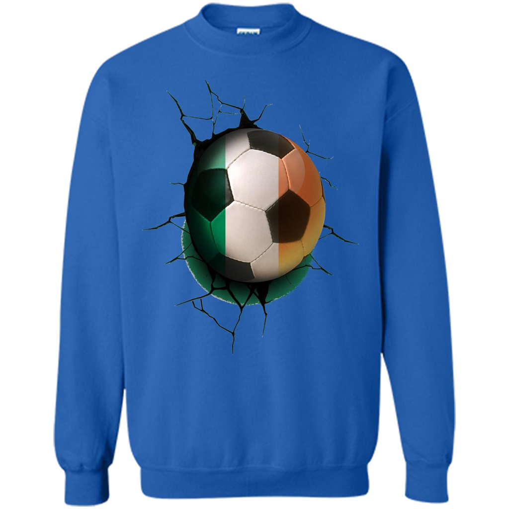 Ireland Football Soccer T-shirt Royal
