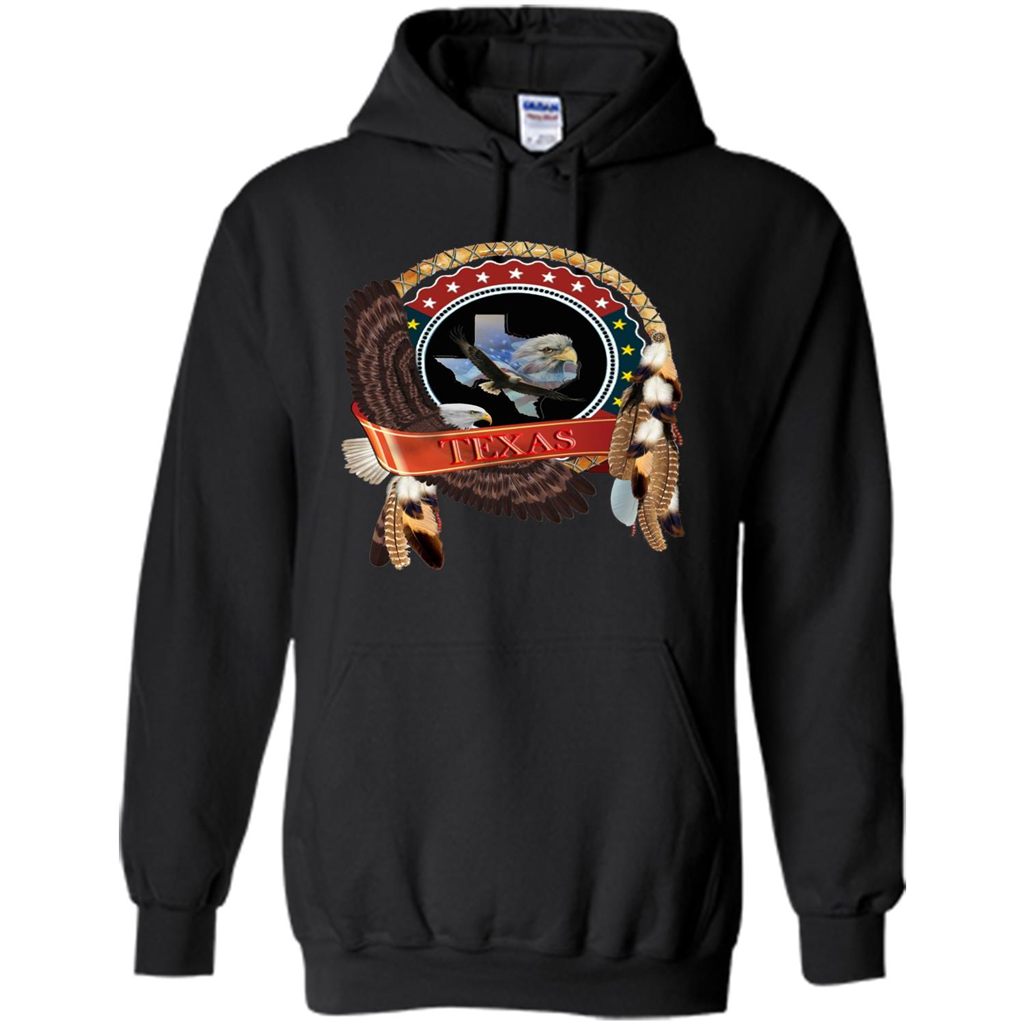 Dream Catcher Texas Art T-shirt Black