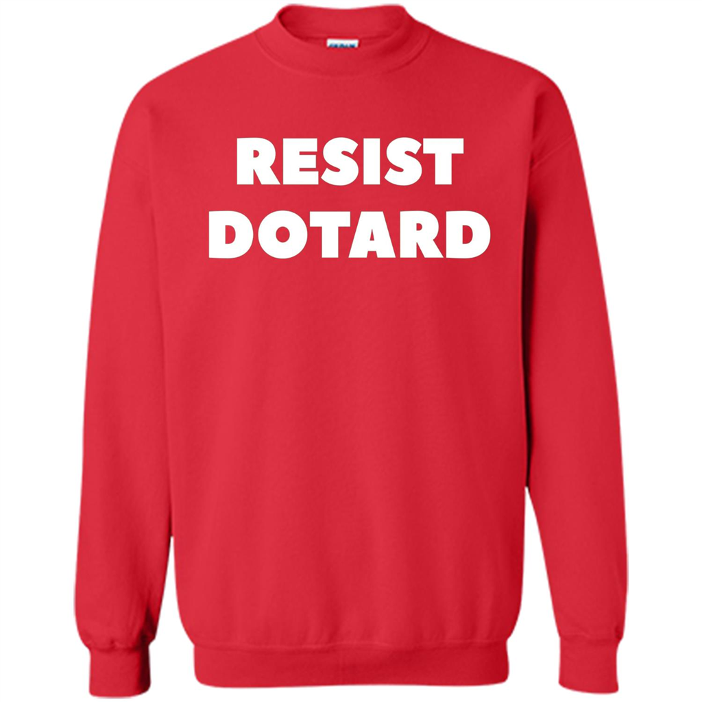American President T-shirt Resist Dotard T-Shirt Red