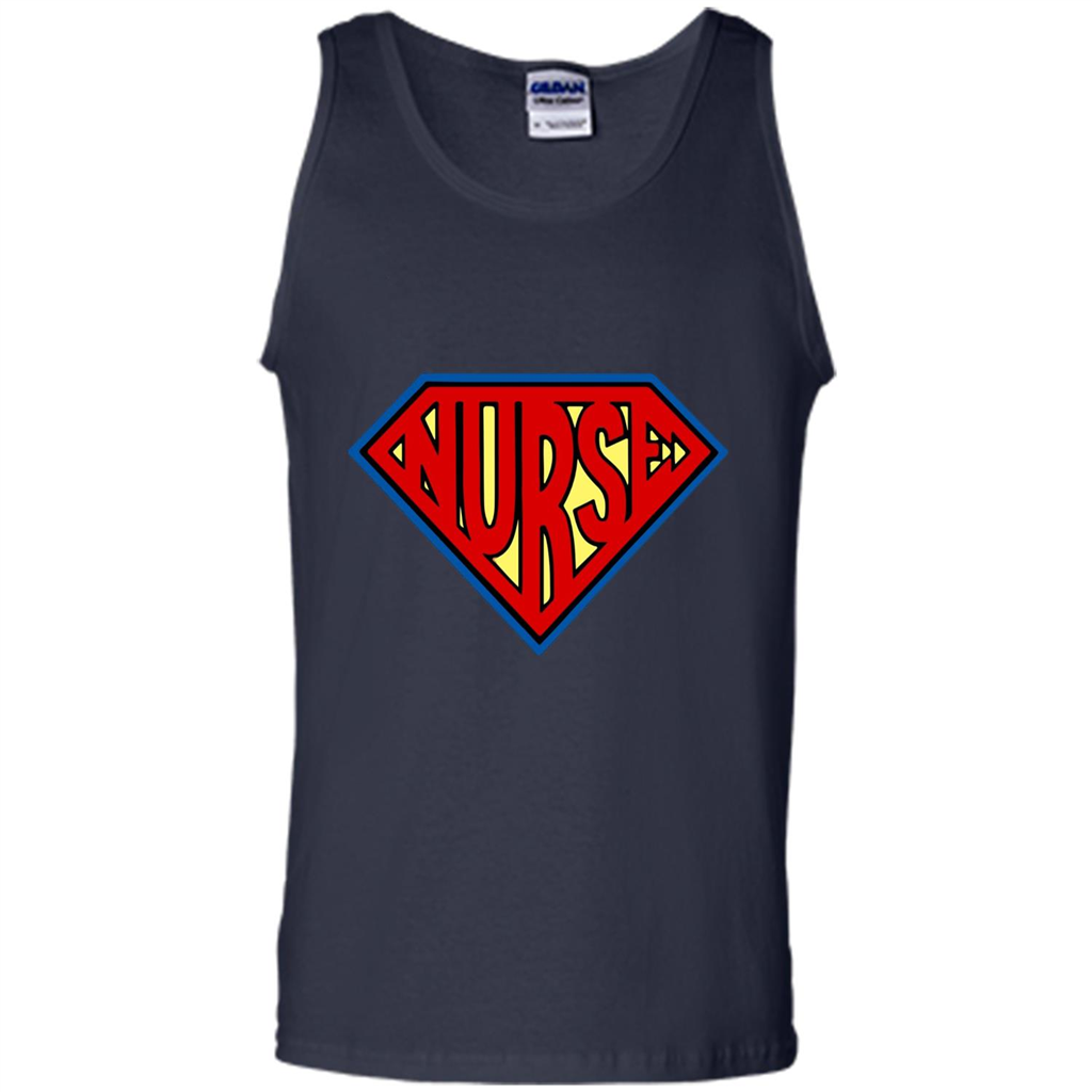 Super Nurse T-Shirt SuperHero SuperPower Nurse T-shirt Navy