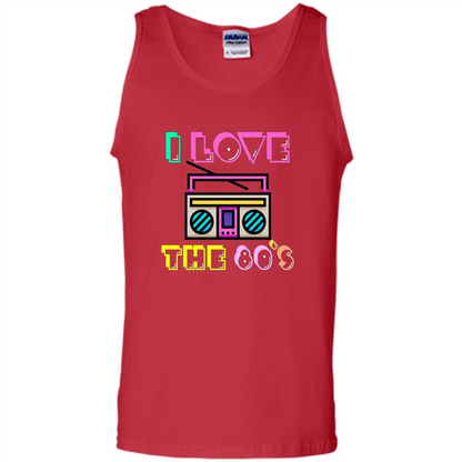 I Love The 80's T-shirt Red