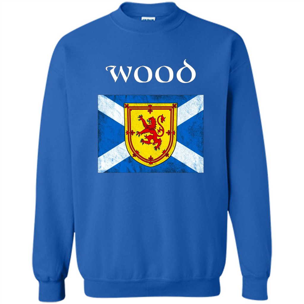 Scottish Clan Wood T-shirt Royal