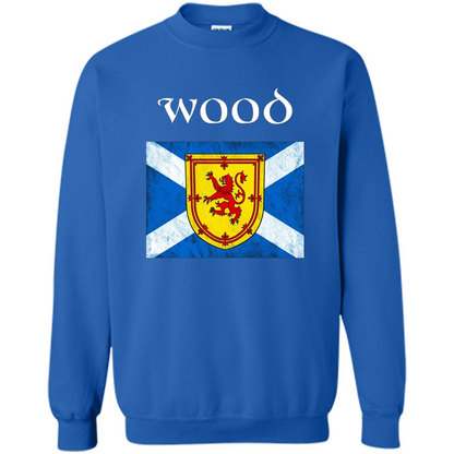 Scottish Clan Wood T-shirt Royal
