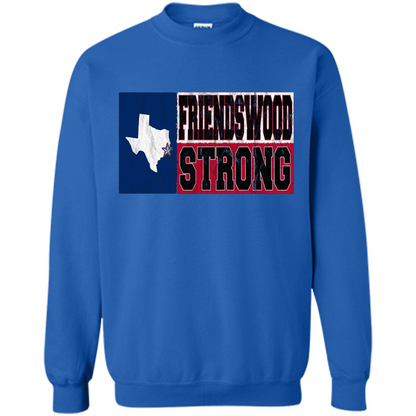 Friendswood Strong - Texas Flag - Friendswood Pride T-shirt Royal