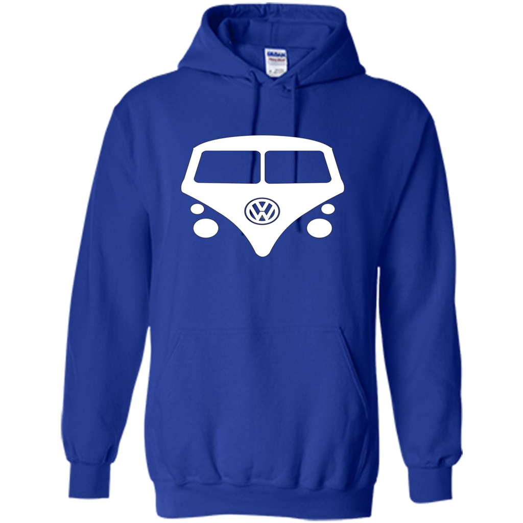 Car Lover T-shirt Split Window Kombi T-shirt Royal