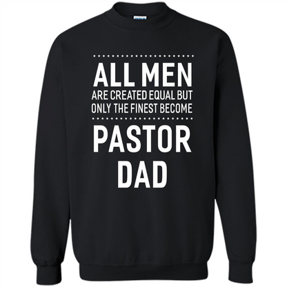 Men's Pastor Dad T-shirt Funny Sayings Men Christian T-shirt Gold