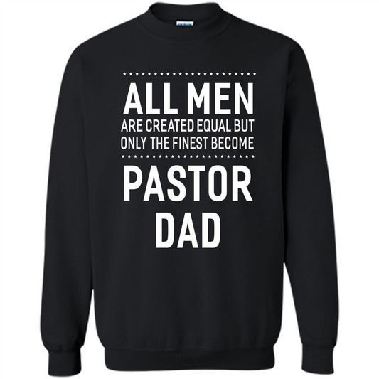 Men's Pastor Dad T-shirt Funny Sayings Men Christian T-shirt Gold