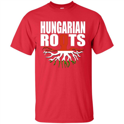 Hungarian Roots T-shirt Red