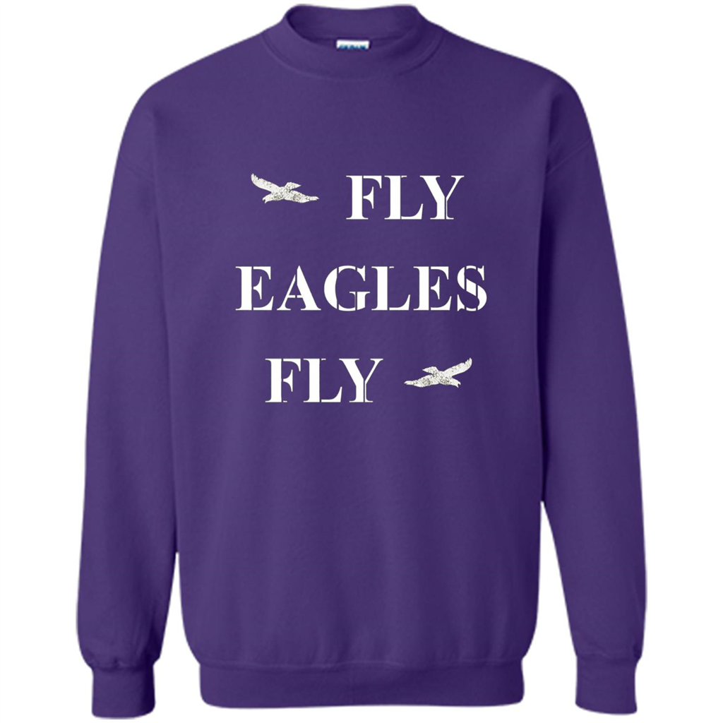 Flying Eagles Fly T-shirt Purple