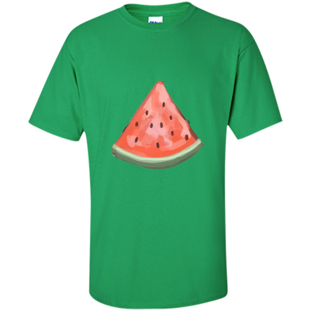 Summer T-shirtt Watermelon Slice Irish Green