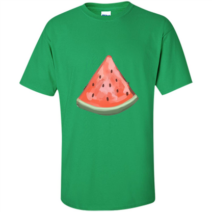 Summer T-shirtt Watermelon Slice Irish Green