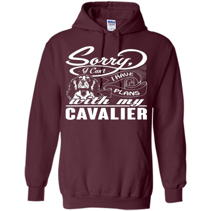 I Have Plans With My Cavalier T-shirt Maroon