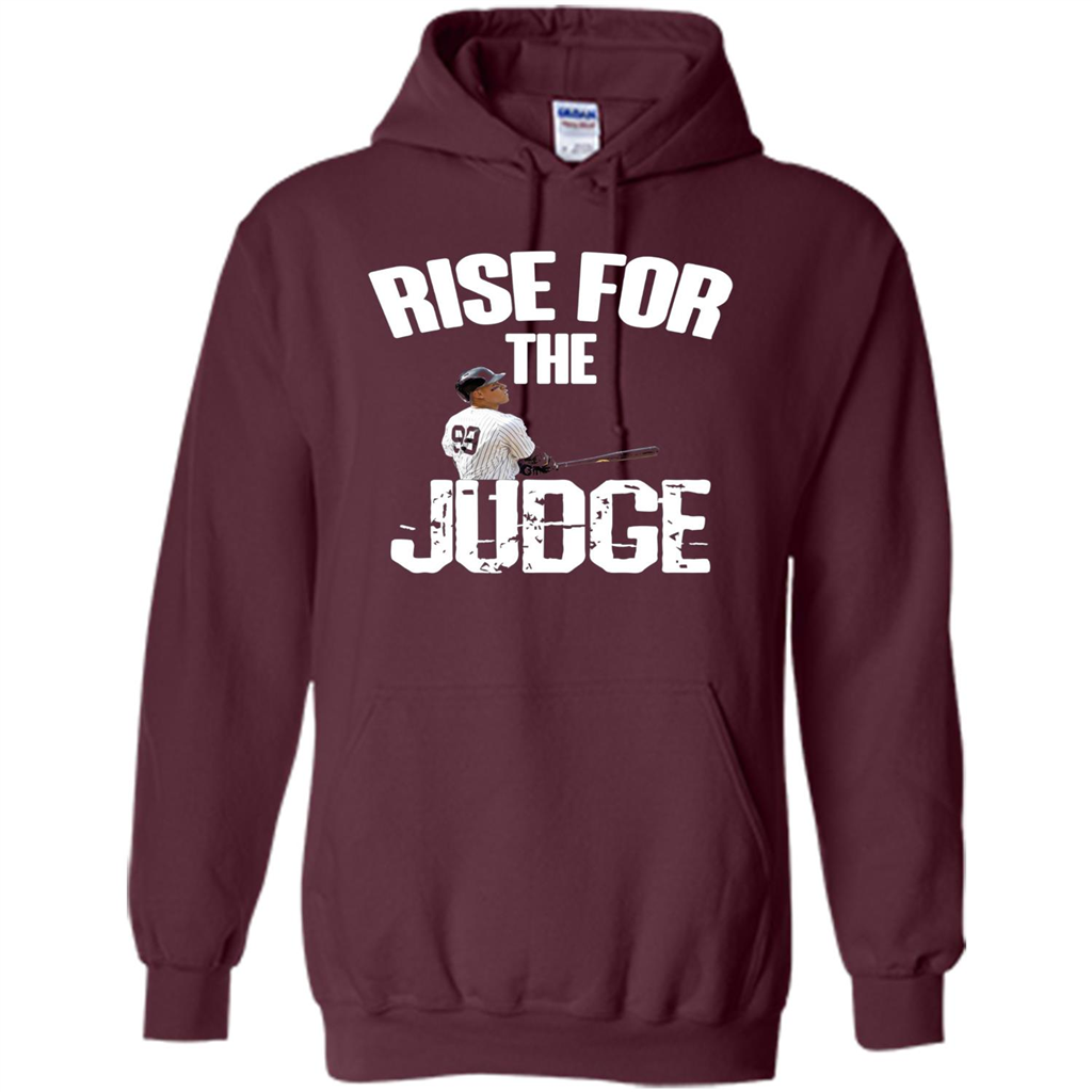 All Rise For The Judge Shirt 99 Baseball T-shirt Maroon