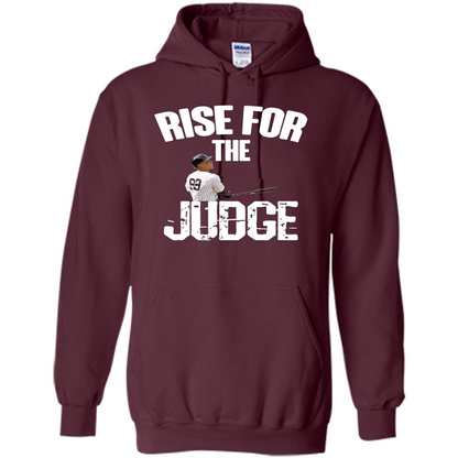 All Rise For The Judge Shirt 99 Baseball T-shirt Maroon