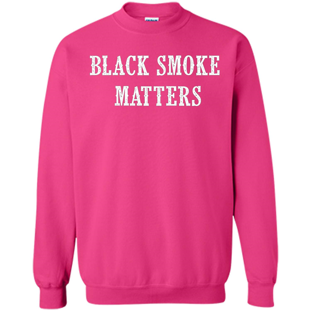 Black Smoke Matters, Diesel Trucks Rolling Coal T-shirt Heliconia