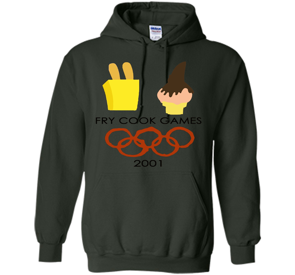 Fry Cook Games Limited Edition cool shirt Forest Green